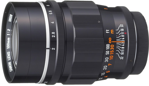 Canon 100mm f/2 